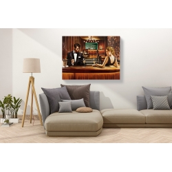 Wall art print and canvas. Pierre Benson, A Grand Night Out