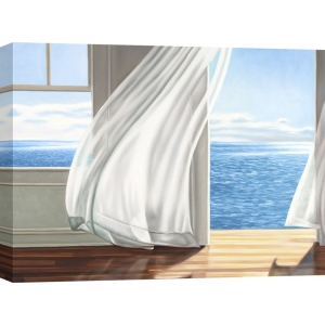 Leinwandbilder. Pierre Benson, Fenster auf den Ozean (Detail)