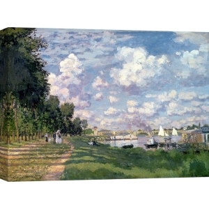 Cuadro en canvas. Claude Monet, El Puerto de Argenteuil