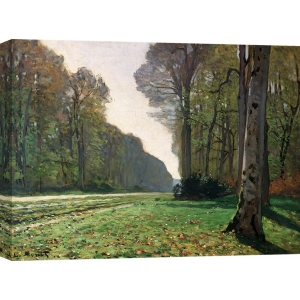 Quadro, stampa su tela. Claude Monet, Il pavé di Chailly