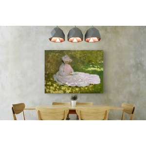 Wall art print and canvas. Claude Monet, Springtime