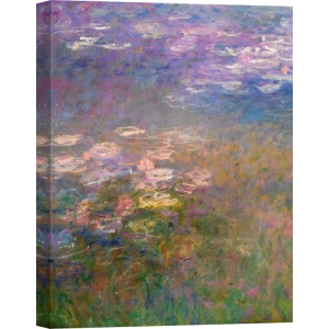 Tableau sur toile. Claude Monet, Les Nymphéas I