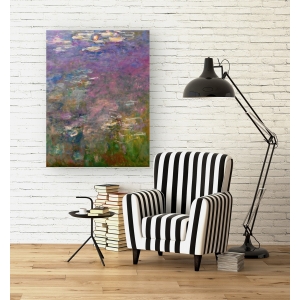 Tableau sur toile. Claude Monet, Les Nymphéas III