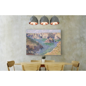 Quadro, stampa su tela. Claude Monet, Porto Domois, Belle Isle