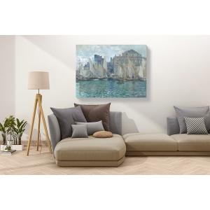 Wall art print and canvas. Claude Monet, The Museum at Le Havre