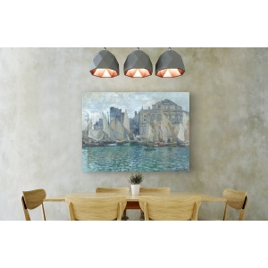 Wall art print and canvas. Claude Monet, The Museum at Le Havre