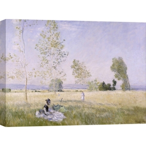 Wall art print and canvas. Claude Monet, The summer