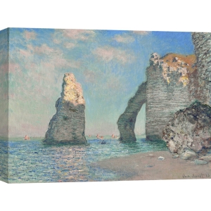 Leinwandbilder. Claude Monet, Klippe in Etretat