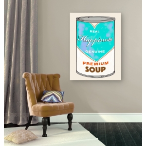 Quadro, stampa su tela. Carlos Beyon, Happiness Soup