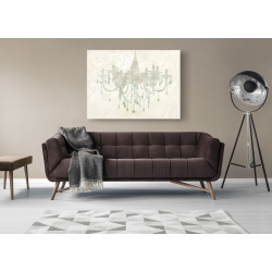 Wall art print and canvas. Remy Dellal, Chandelier