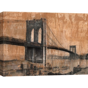Cuadros New York en canvas. Dario Moschetta, Brooklyn Bridge 2
