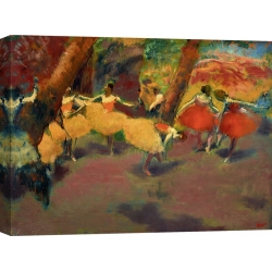 Quadro, stampa su tela. Edgar Degas, Prima dello spettacolo