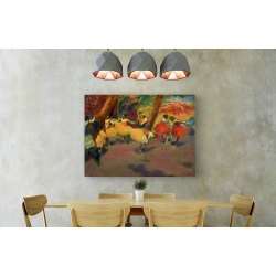 Wall art print and canvas. Edgar Degas, Before the performance