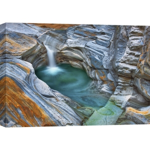 Cuadros naturaleza en canvas. Krahmer, Valle Verzasca, Suiza