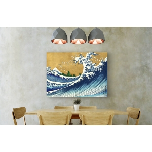 Leinwandbilder. Hokusai, Die grosse Welle von Kanagawa (Mount Fuji)