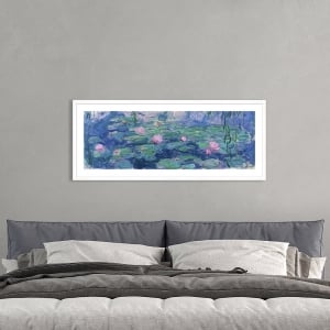 Tableau sur toile. Claude Monet, Nymphéas