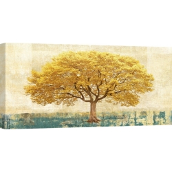 Quadro, stampa su tela. Leonardo Bacci, Gilded Oak