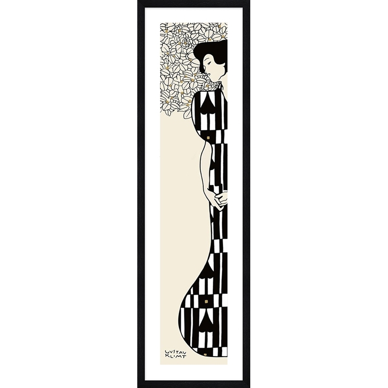 Tableau sur toile. Gustav Klimt, Woman and Tree II