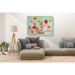 Leinwandbilder mit blumen. Luca Villa, Fancy Composition