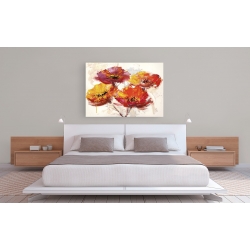 Wall art print and canvas. Luigi Florio, The Breath of Poppies