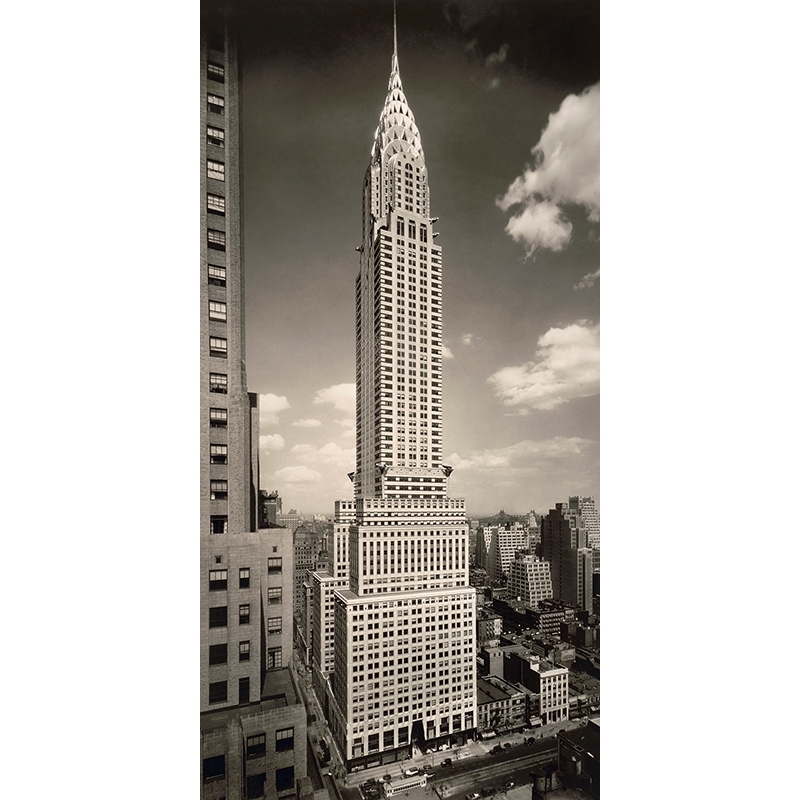 Tableau, poster, photo vintage The Chrysler Building, 1933
