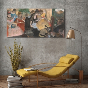 Wall art print, canvas and poster. Edgar Degas, Café-Concert