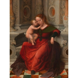 Cuadro, poster y lienzo, Adriaen Isenbrant, La Virgen con el Niño