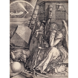 Cuadro, poster y lienzo, Albrecht Durer, Melancolia