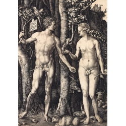 Kunstdruck, Leinwandbilder, Poster Albrecht Dürer, Adam und Eva