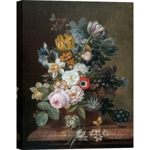 Tableau toile, affiche Eelkema, Nature morte avec des fleurs