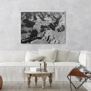 Tableau sur toile, affiche, Ansel Adams, Canyon and ravine