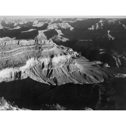 Stampa bianco e nero Ansel Adams. Grand Canyon National Park