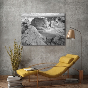 Tableau sur toile, affiche, Ansel Adams, Canyon de Chelly