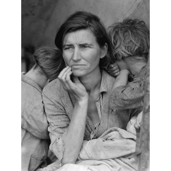 Cuadro y lienzo Dorothea Lange, Destitute pea pickers, California