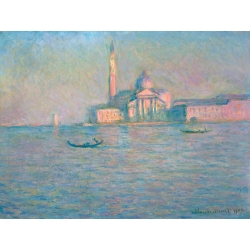 Kunstdruck, Leinwandbilder, Monet, San Giorgio Maggiore, Venedig