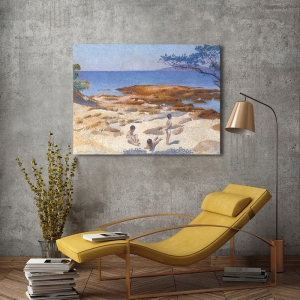 Stampa, poster, quadro Henri Edmond Cross, Spiaggia a Cabasson