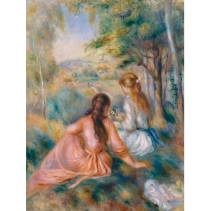 Kunstdruck, Leinwandbilder, Poster Renoir, Auf der Wiese
