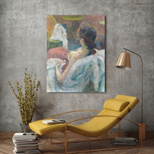 Kunstdruck, Poster Toulouse-Lautrec, Das ruhende Model