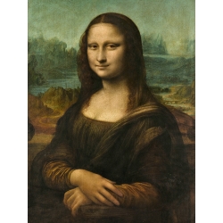 Cuadro famoso en canvas. Leonardo da Vinci, La Gioconda (Monna Lisa)