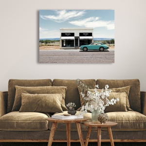 Leinwandbilder und poster Julian Lauren, Wagen In Marfa, Texas