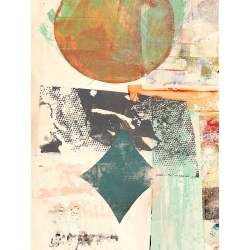 Tableau sur toile, affiche, Peter Winkel, Pop Love 3 (detail, Lune)