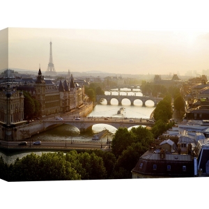 Cuadro en canvas, poster Paris. Los puentes sobre el Sena en París