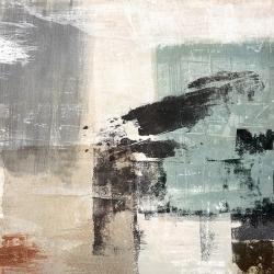 Modern abstract wall art print, canvas, poster. Maun, Gemini II