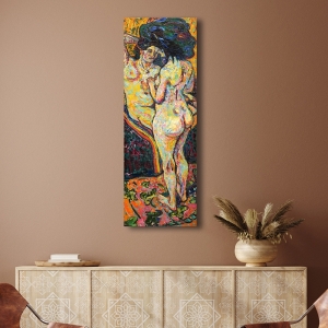 Wall art print, canvas, poster, Kirchner, Two Nudes