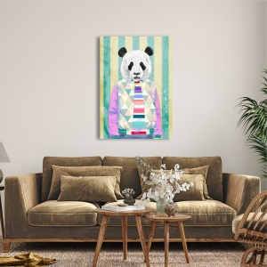 Tableau panda de Matt Spencer, The Dude. Toile, affiche, poster