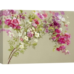 Wall art print and canvas. Nel Whatmore, The Garden of the Rose I
