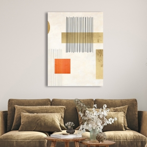 Wall art print and canvas, Lines and Shapes II by Sayaka Miko