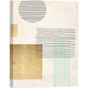 Cuadro abstracto moderno, Líneas y formas III, Sayaka Miko