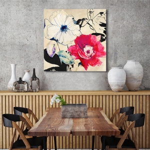 Quadro moderno fiori, Colorful Floral Composition II, det, Kelly Parr