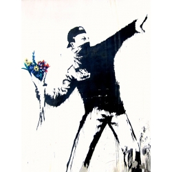 Quadro, poster Banksy, Bethlehem, Palestine (dettaglio)